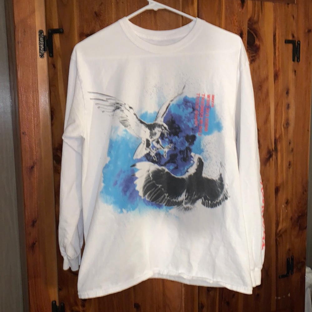 Travis Scott Birds Eyes View Tour long sleeve